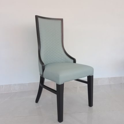 00568 Creative leather chairs, dining tables, and stools