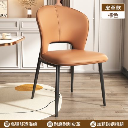 00697 Bedroom dressing chair with backrest